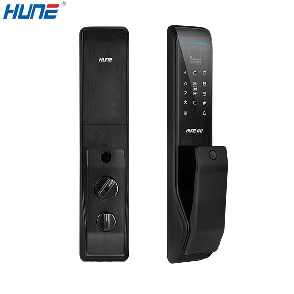 HUNE waterproof biometric fingerprint digital electronic door lock system