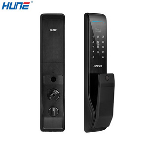 HUNE waterproof biometric fingerprint digital electronic door lock system