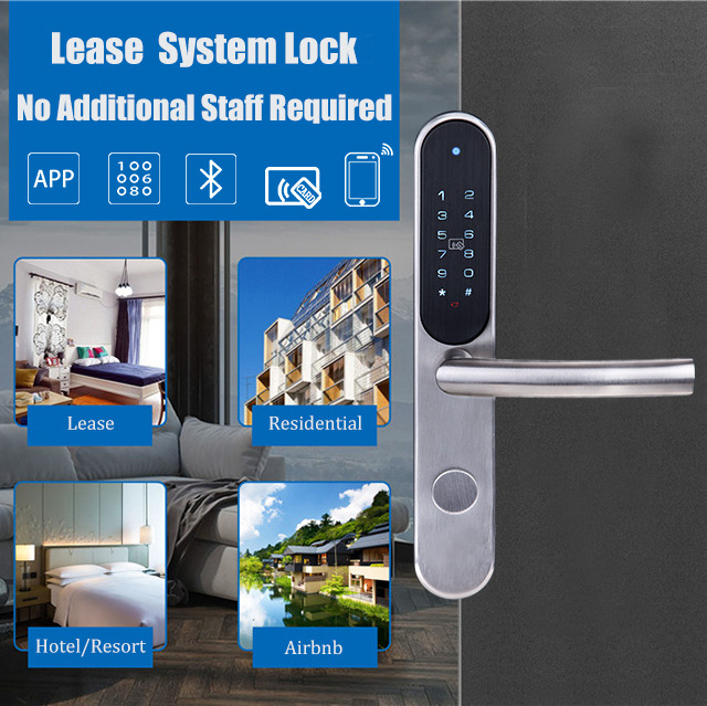 HUNE European style app blue-tooth smart remote control keypad password door lock favorable price