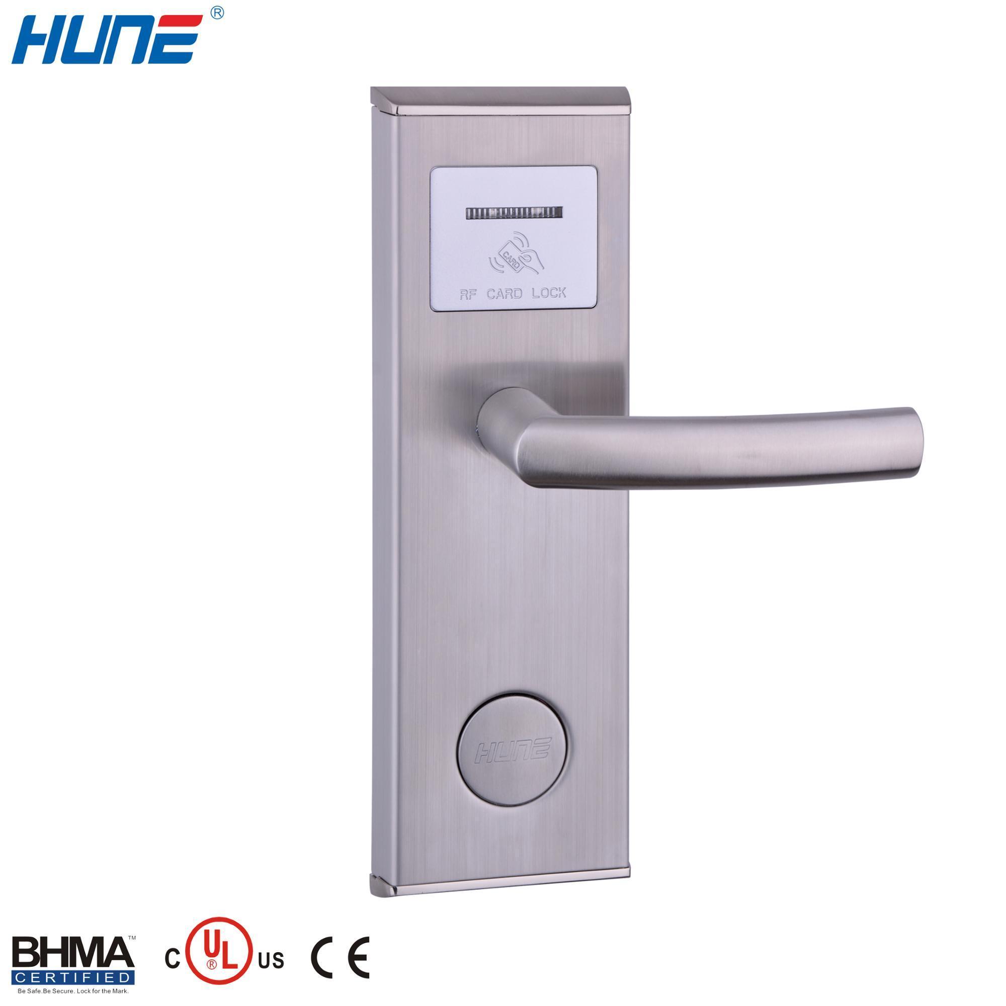 HUNE door handle lock set Hotel check in card Electronic Safety Locks For Doors