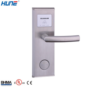 HUNE door handle lock set Hotel check in card Electronic Safety Locks For Doors