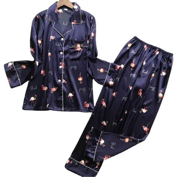 Women Satin Wear Pajamas Sexy Nighty for Women Night Sleeping Hot Night Dress Plus Size Women's sleepwear