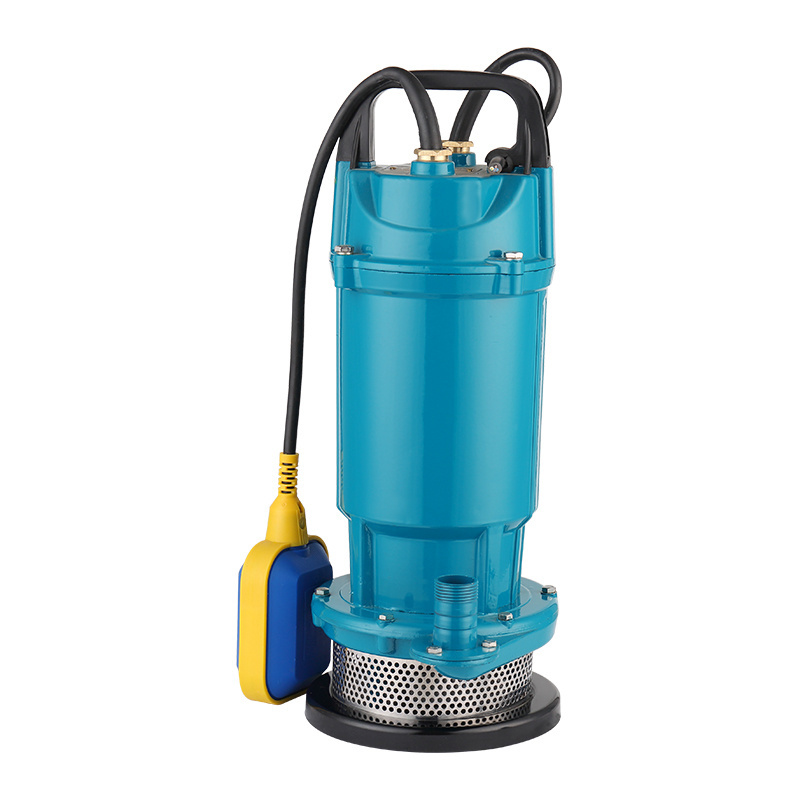 QDX Aluminum shell 20hp 24 hours With Float Switch  centrifugal submersible water Pumps