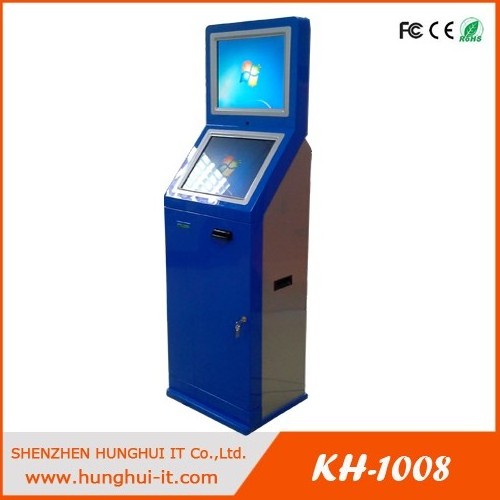 Free standing dual screen Gift Card SIM Card vending machine