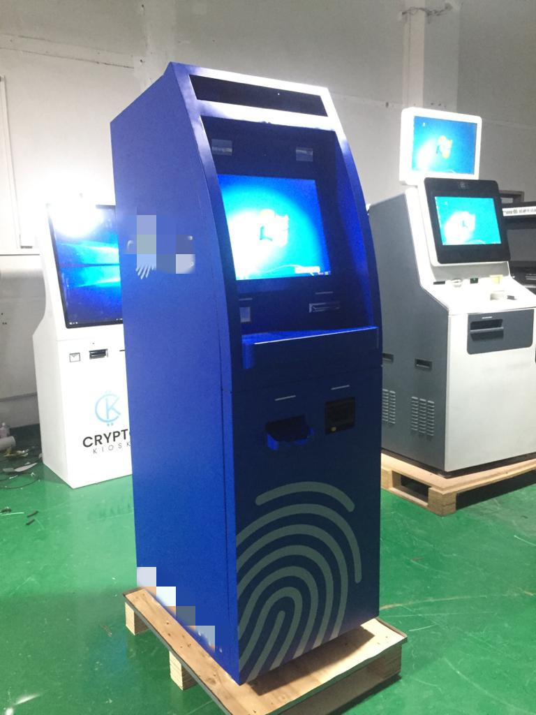 19inch High Safety Bulk Cash Deposit And Withdrawal Machine bank Atm Machine