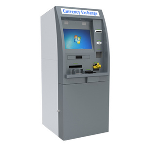 Lobby Touchscreen Cash Exchange ATM Machine/ Foreign Currency exchange Machine for sale with Offline software supported.