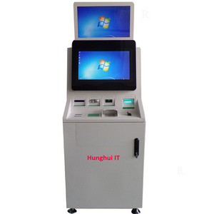 17 inch Touch Screen Bill Payment Kiosk / Self -Service Multi-function Cash Dispenser / ATM with Banknote Dispenser Module