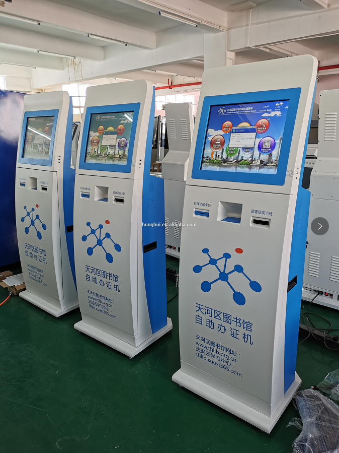 Parking Vending Kiosk Queue System Dispenser Printing Lottery Ticket Machine