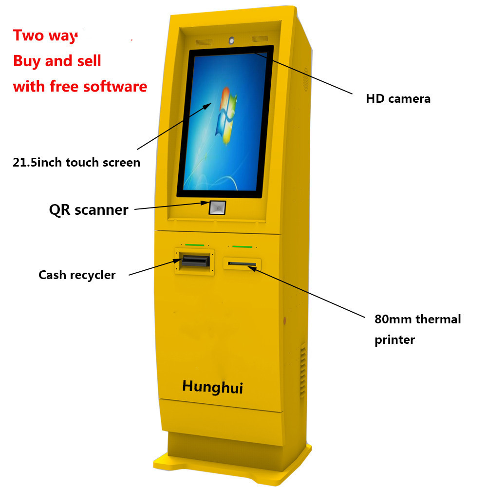 Automatic Pay Station Automatic Ticket Vending Machine for Parking Lot System Self-service