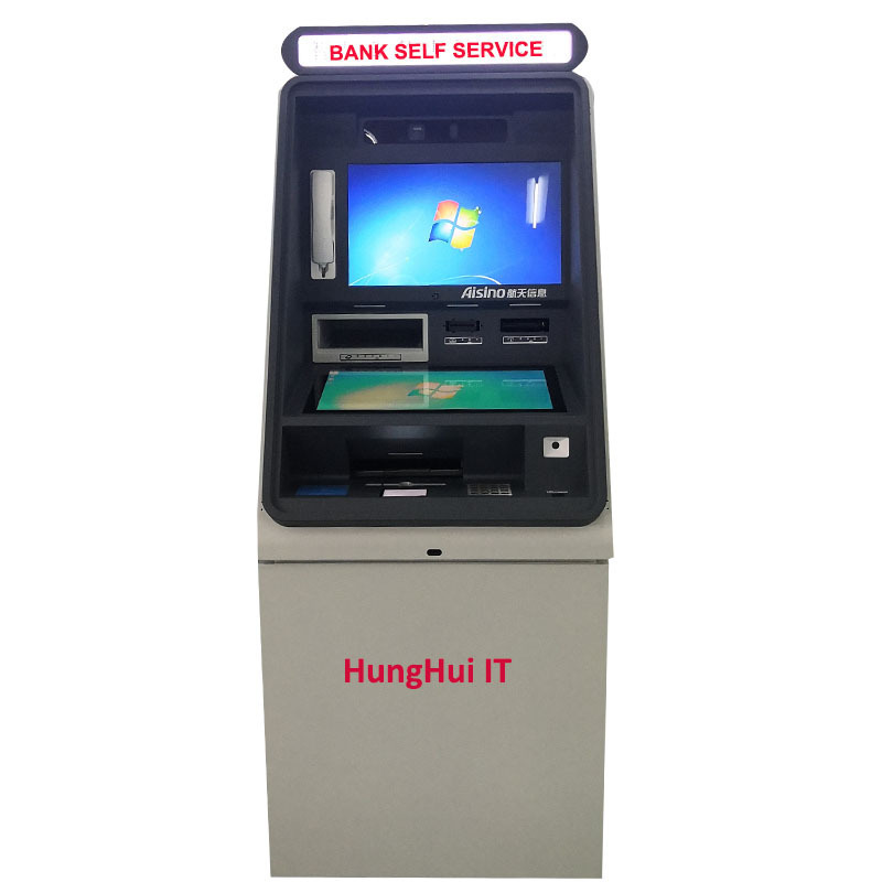 Multifunctional ATM Machine Banks With Cash Dispenser And Bank Card Reader