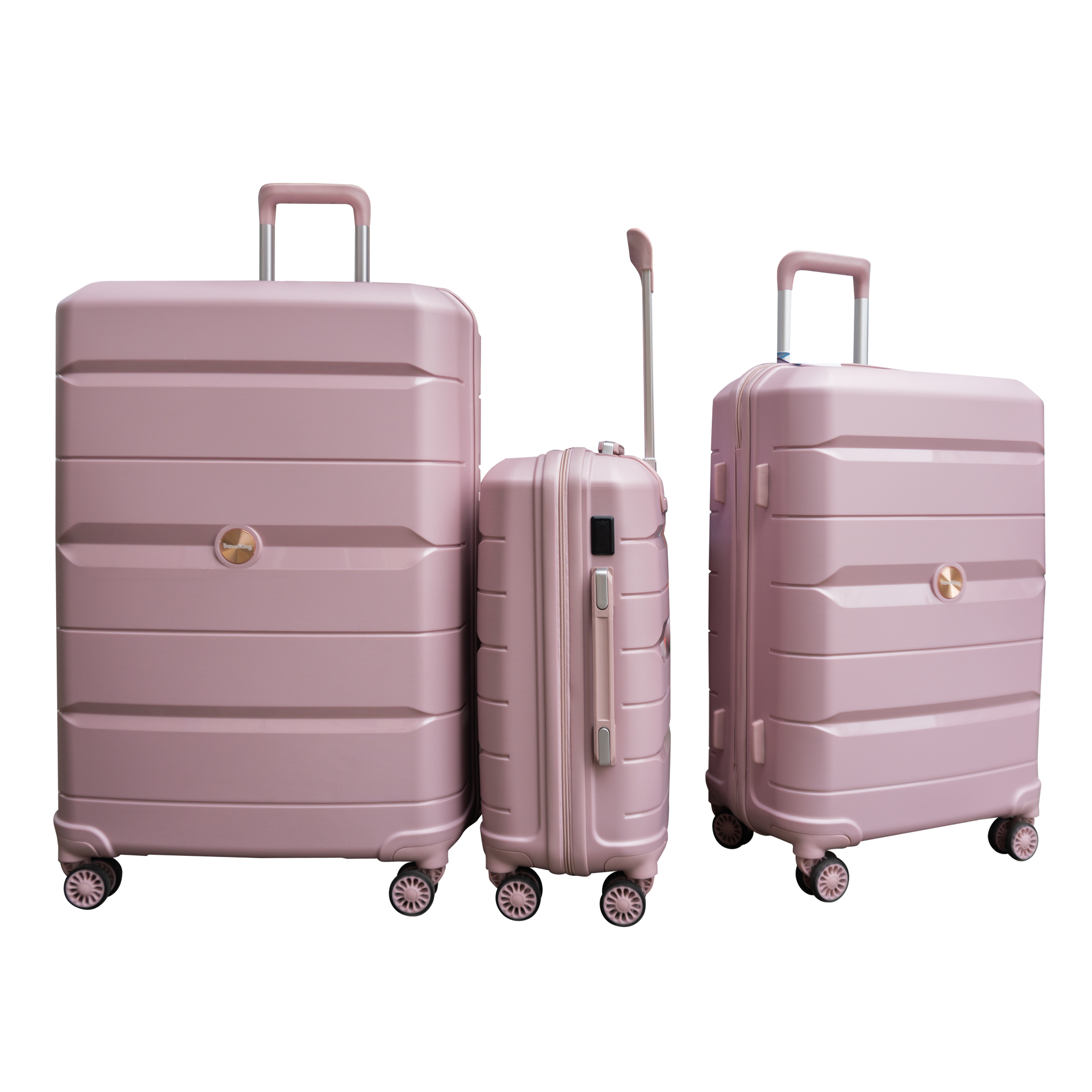 HUNGPHAT Vietnam High Quality Wholesale Suitcase Premium PP Luggage Sets Unbreakable Material Manufacturer Asia Hot Sale