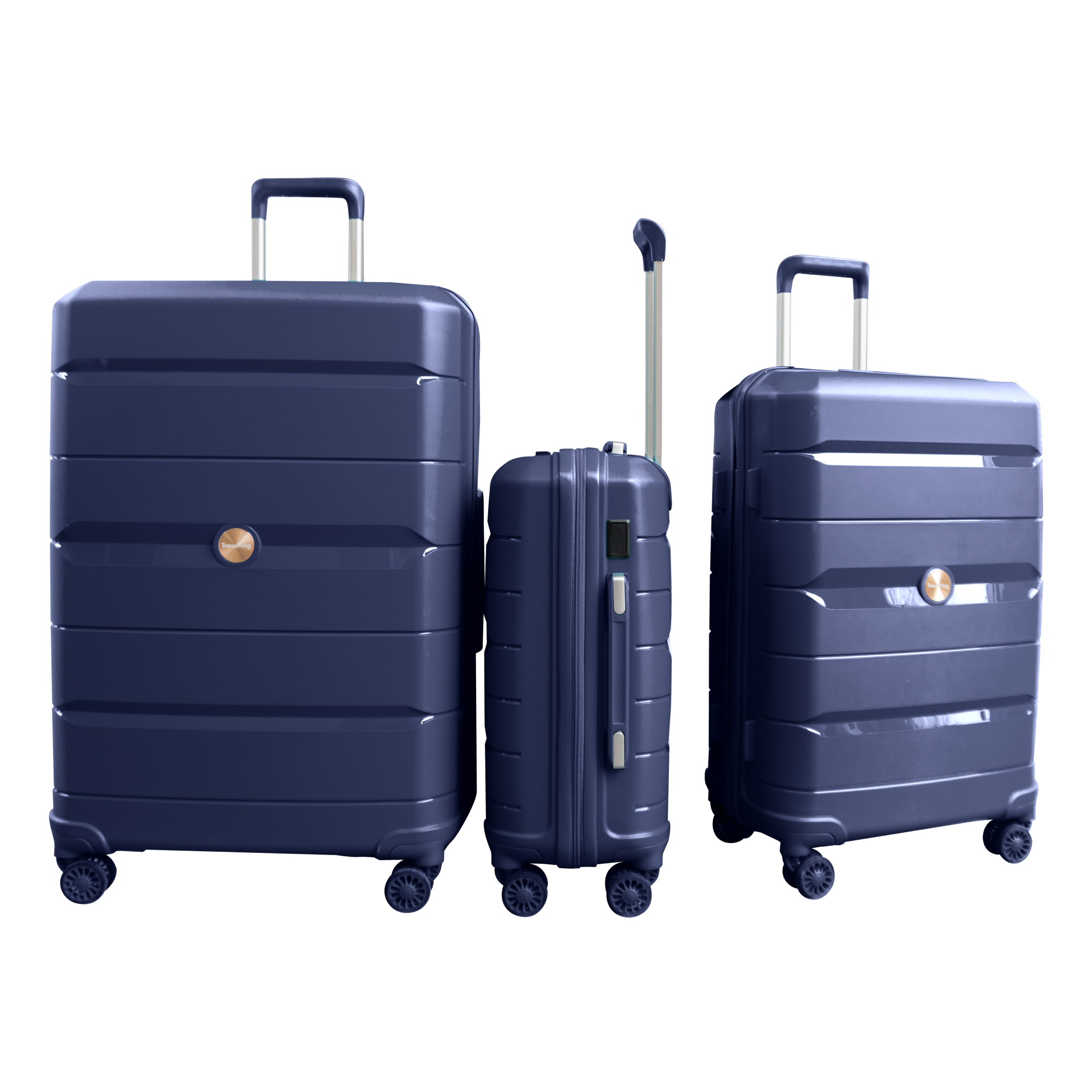 HUNGPHAT Top High Quality Wholesale Suitcase Premium PP Luggage Sets Unbreakable Material Manufacturer Asia Hot Sale