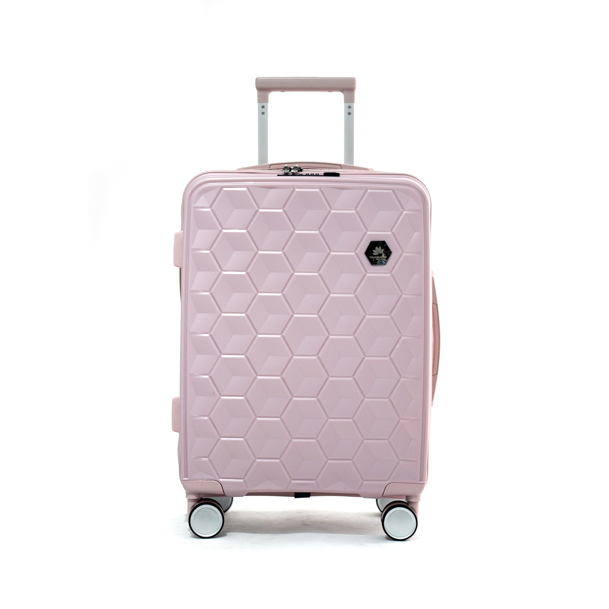 New Design Wholesale PP Luxury Luggage TRAVEL KING Trolley Luggage Carry On Travel Suitcase Sets Brand NEW