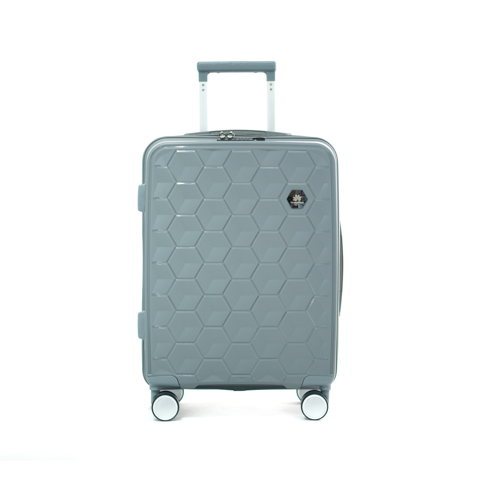 New Design Wholesale PP Luxury Luggage TRAVEL KING Trolley Luggage Carry On Travel Suitcase Sets Brand NEW