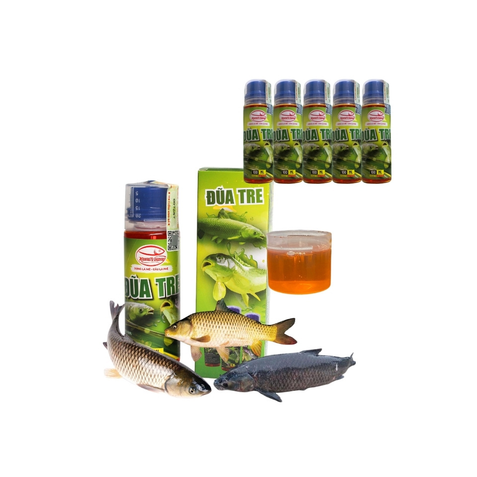 Liquid Fish Bait Attractant Attractive Fish Flavor Dua Tre High Quality Carp bait Liquid Fish Bait Attractant From VietNamese