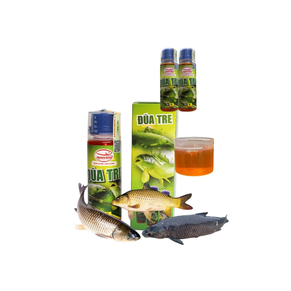 Attractive Fish Flavor Dua Tre High Quality Liquid Fish Bait For fishing Carp Liquid Fish Bait Attractant From VietNamese