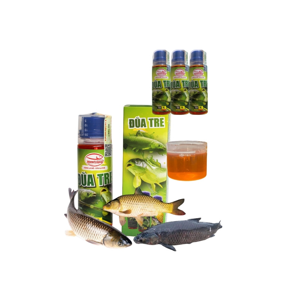 Liquid Fish Bait Attractant Attractive Fish Flavor Dua Tre High Quality Carp bait Liquid Fish Bait Attractant From VietNamese