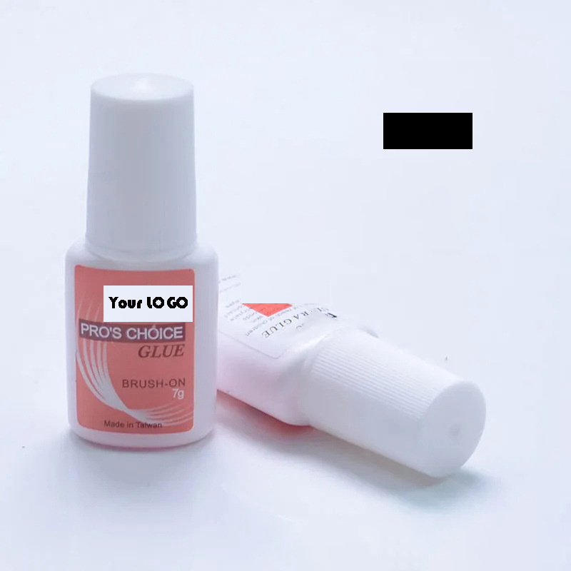 Waterproof Nail Glue With Brush Fast Drying Strong Adhesive False Acrylic Nail Tip Glue