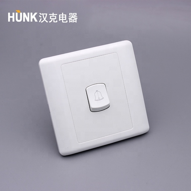 High quality white PC and copper material four gang one way switch for  Bangladesh market