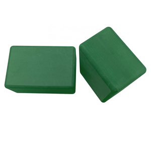 hunlon 4 in. Recycled Foam Yoga Blocks - extra density and firm in 400G balance yoga brick