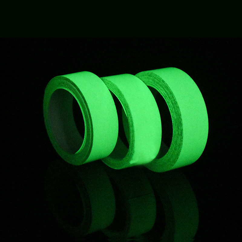 Luminous Tape Glow In The Dark Self-adhesive Sticker Home Decoration Wall Stairs Safety Warning Fluorescent tape