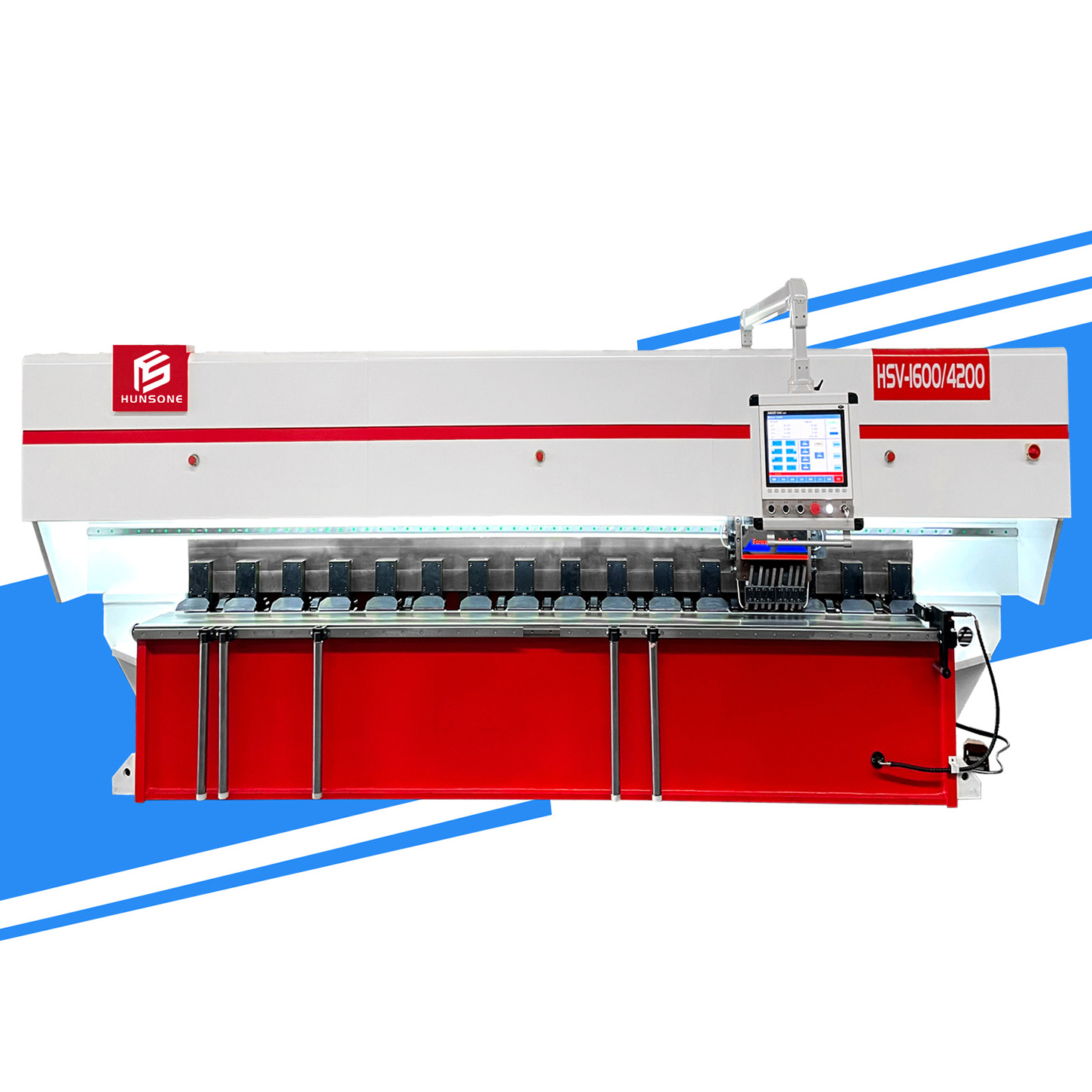 HUNSONE Vertical V Groove Vertical V Groove Machine Manufacturer Metal Sheet V Groove Machine