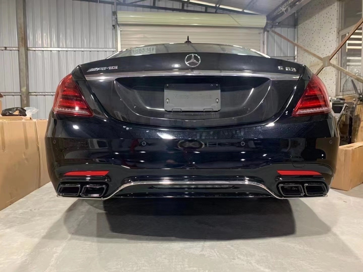 Full Body Kit for Mercedes Benz W221 S Class Facelift to W222 S Class S63 AMG Style Full Facelift Bodykit