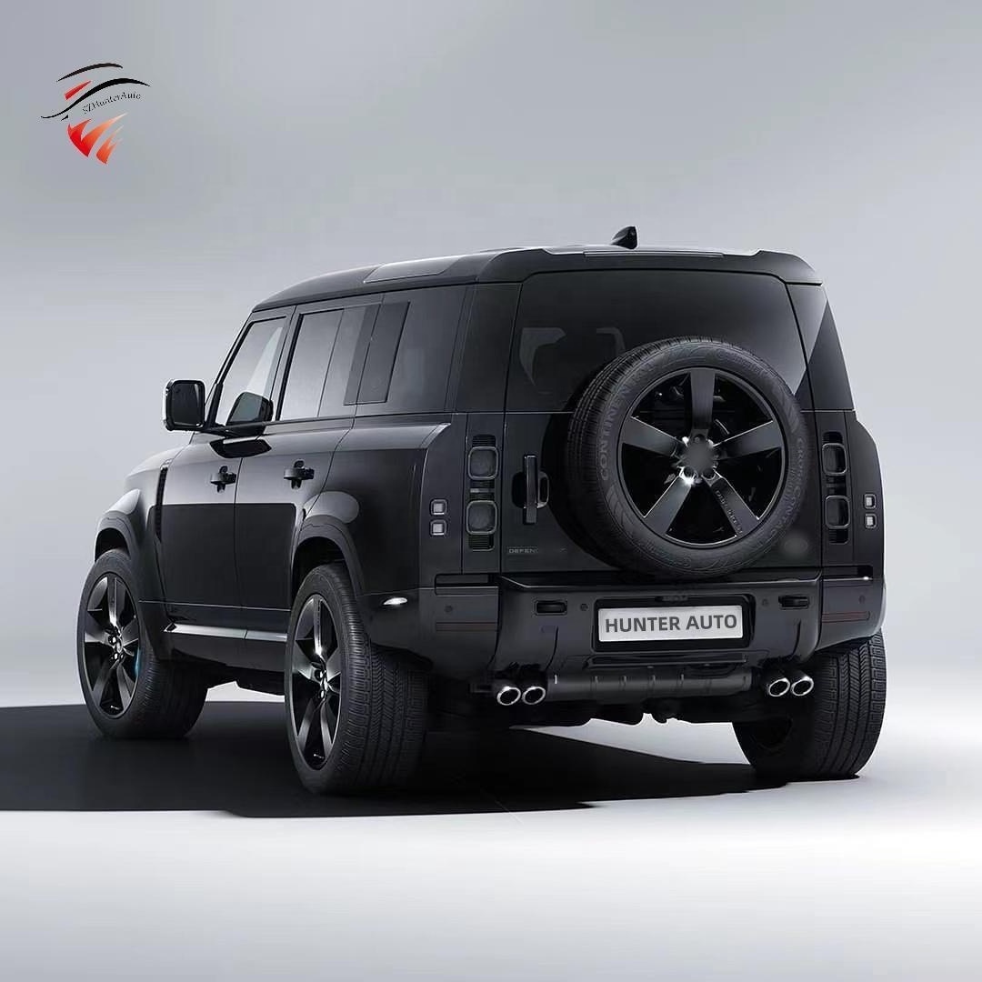 007 Bond Edition Black Full body kit for Land Rover L663 New Defender 90/110 Black Front Rear Bumper exterior accessories