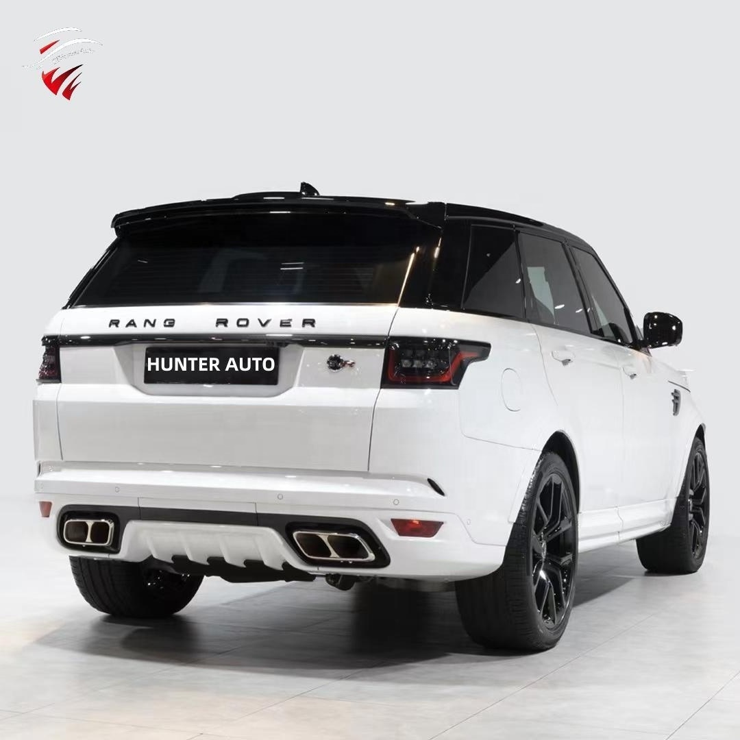 body kit for  range rover Sport 14-17 upgrade 18-up body kits car bumper facelift SVR bodykit with head lamps tail lights