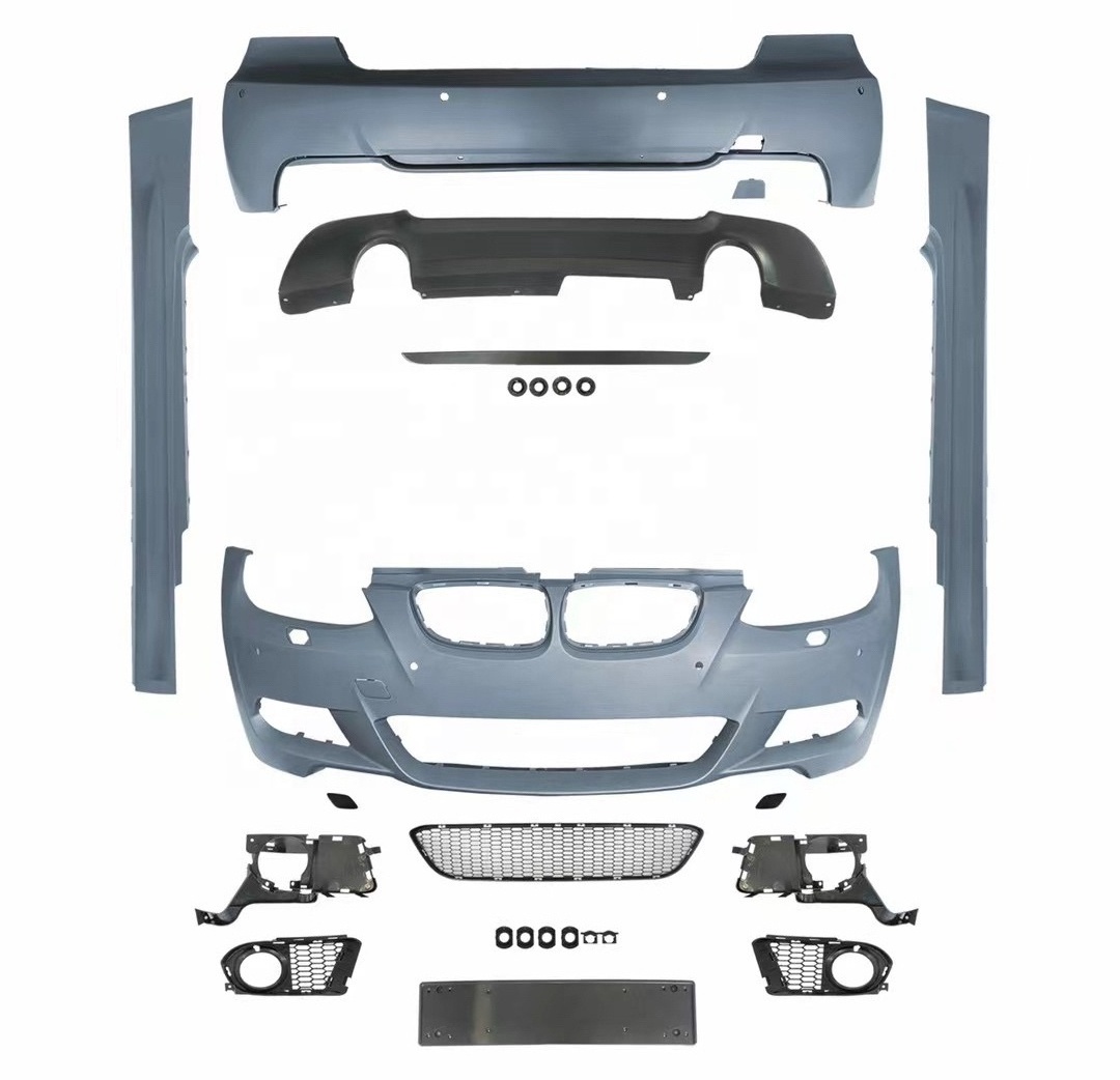 Full Bodykit M Tech Bodykit Body Kit for BMW 3 Series E92 E93 Upgrade To M-Tech M3 Rear Front Bumper Fog Light E92 E93