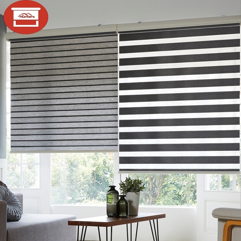 Total Black Out combi shades Day light combi roller shades