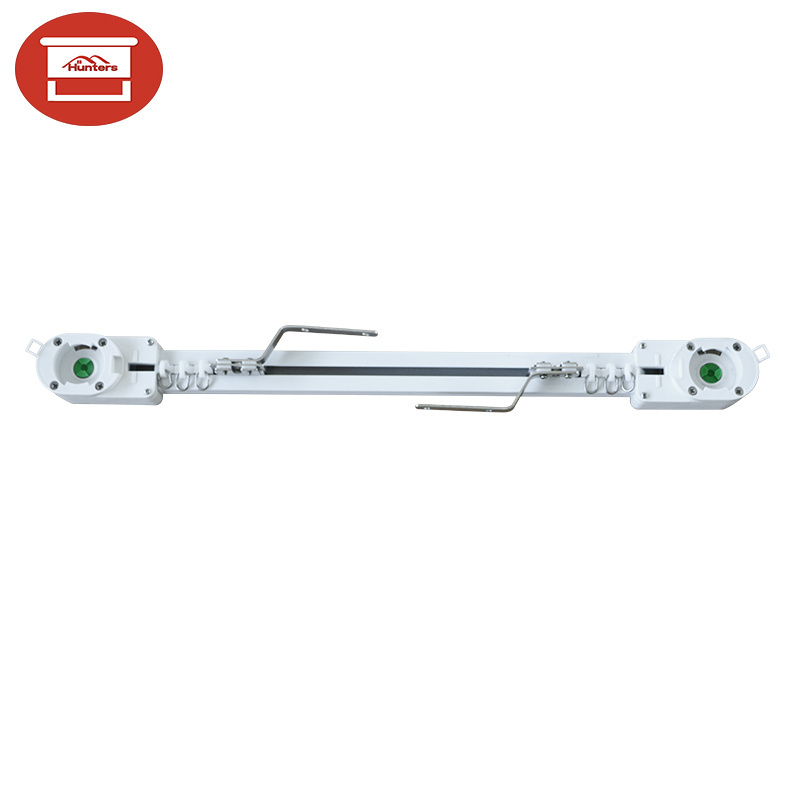 Wireless control curtain track Motor /Aluminum Alloy Motorised curved Curtain rail Track