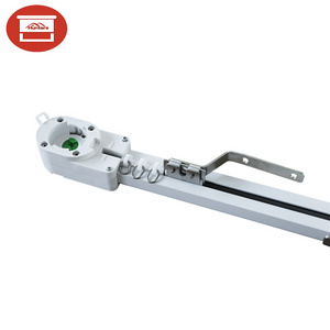 Wireless control curtain track Motor /Aluminum Alloy Motorised curved Curtain rail Track