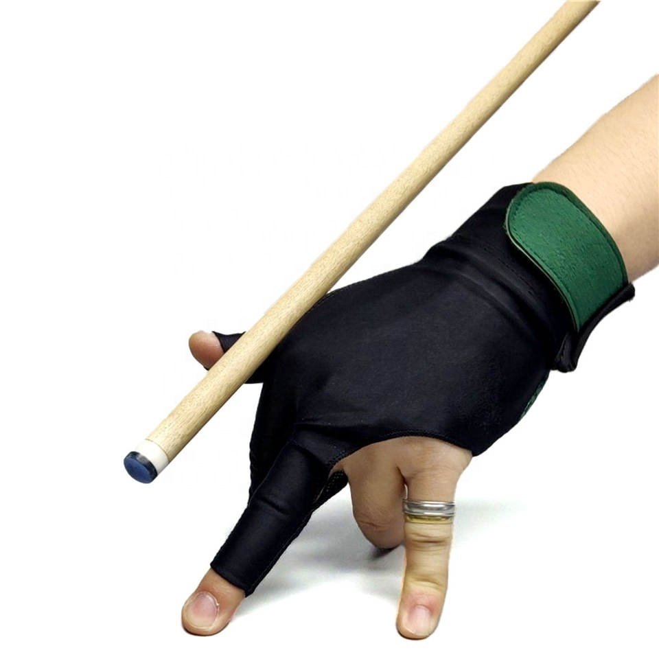 3 Finger Billiards Gloves Pool Cue Gloves Snooker Cue Gloves For both Men and Women Billiard accessories