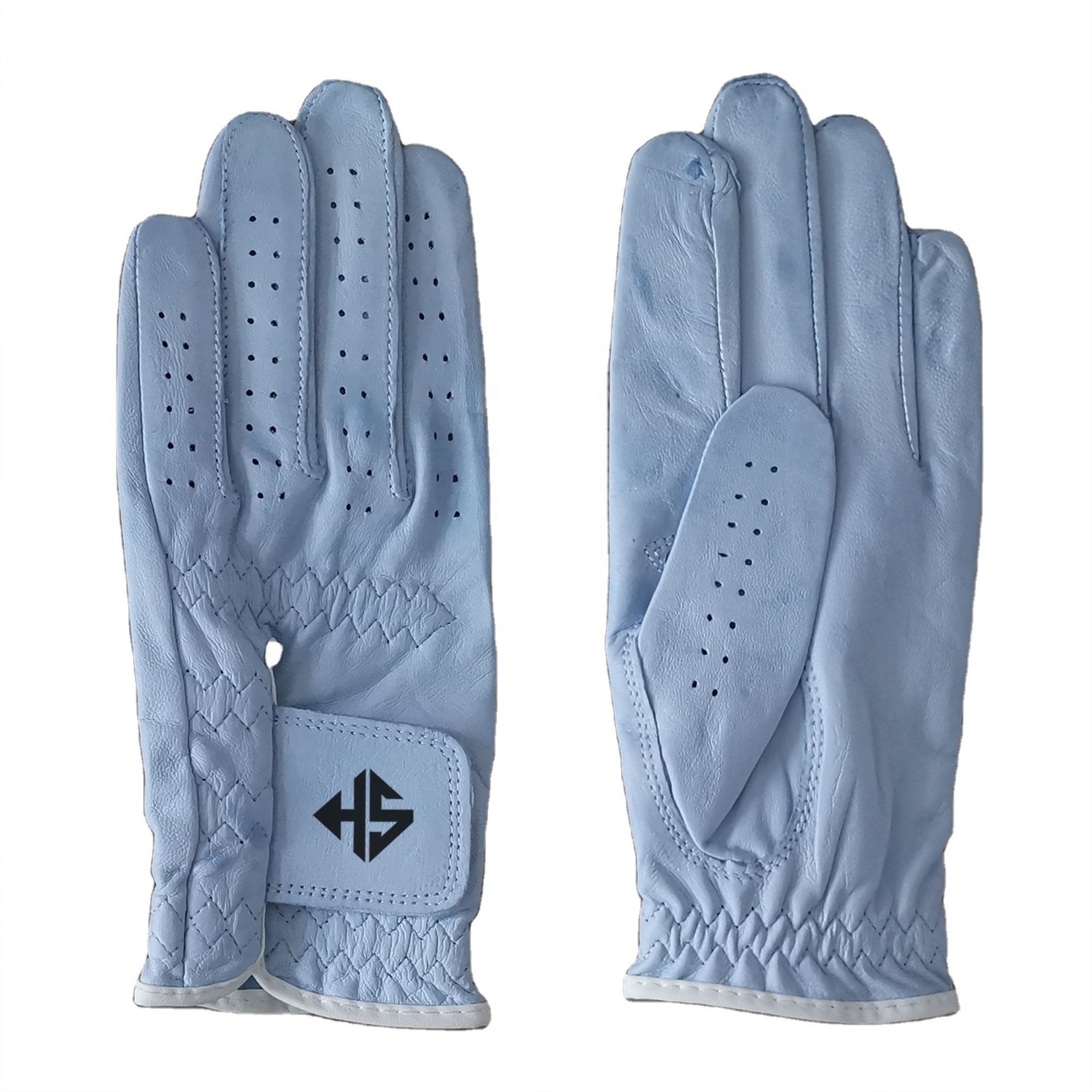 Best  Cabretta Leather Golf Gloves Men Golf Gloves Customized Logo Printing sheep Golf Gloves