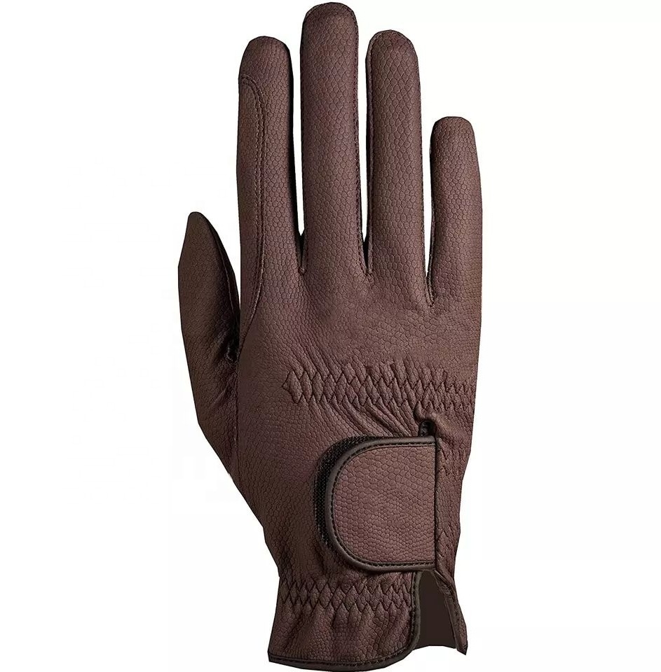 New Cheap Price racing Ladies Women Horse Riding Gloves Track Fabric Riding Gloves Leather