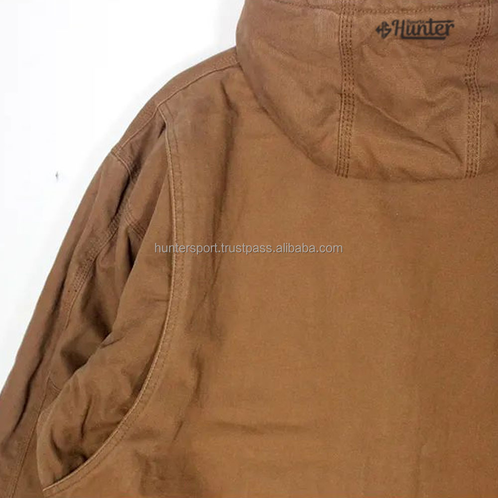 OEM safety Industrial work clothing workwear men's canvas cargo work jacket men's work wear jacket