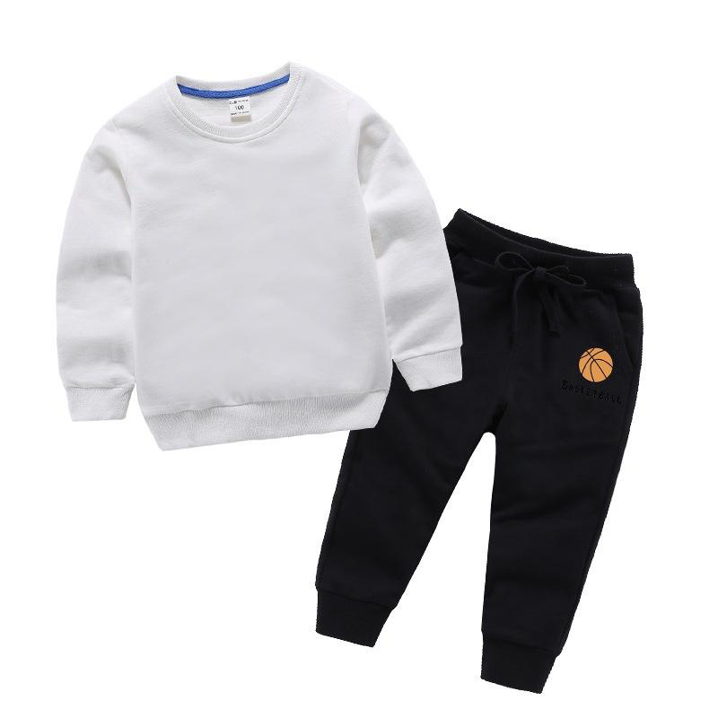 Wholesale Sports Suits Kids Boys Girls Children Tracksuit Custom Blank Tracksuit Children Sports Suit Kids Sweatshirt