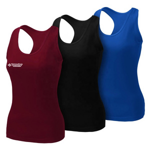 Custom Hot Selling Women's Tank Tops Solid Color 100% Polyester Tank Top For Hot Sale