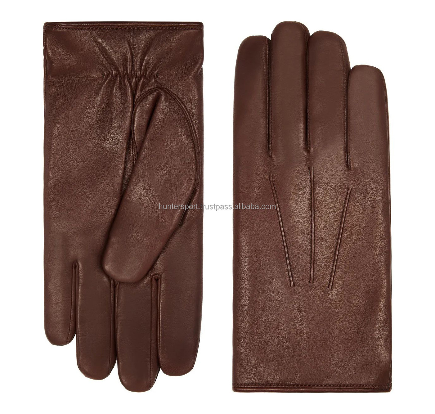 Fashion Winter Touch Screen Leather Gloves Men Cycling Outdoor Winter Leather Gloves For Men