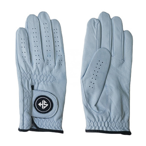 Best  Cabretta Leather Golf Gloves Men Golf Gloves Customized Logo Printing sheep Golf Gloves