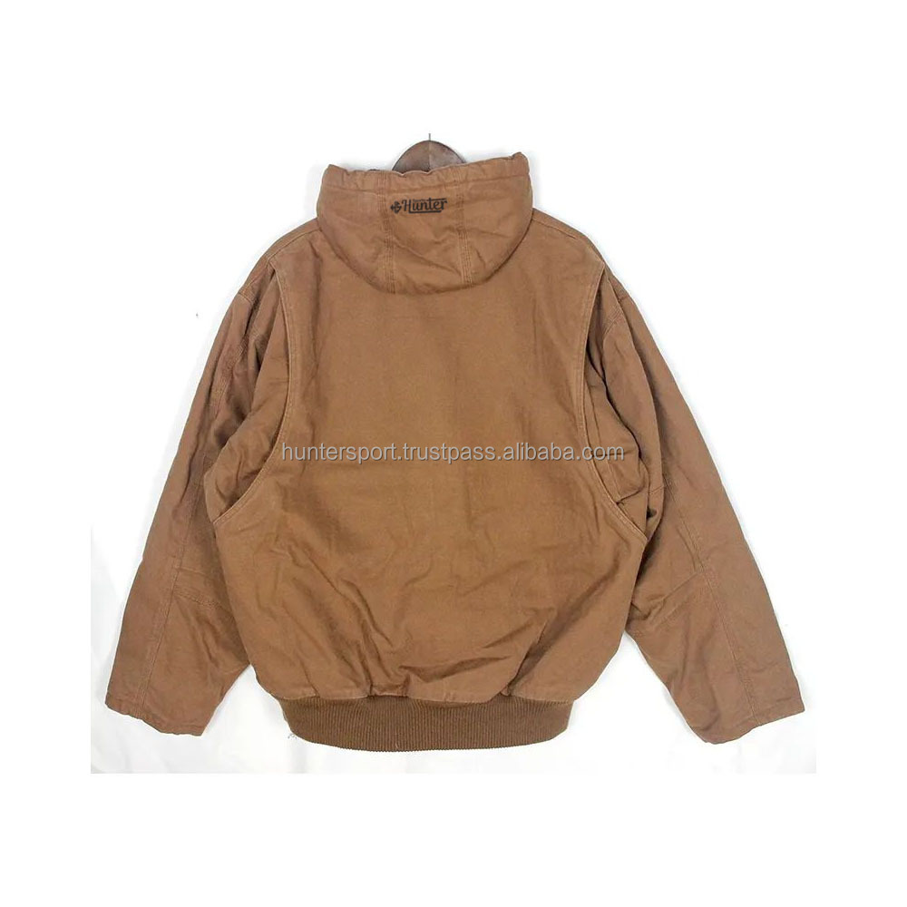 OEM safety Industrial work clothing workwear men's canvas cargo work jacket men's work wear jacket