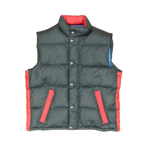 Custom Men's Winter Work Padded Vest Outdoor Puffer Vest warm Custom Colour Men Puffer Vest And Gilets