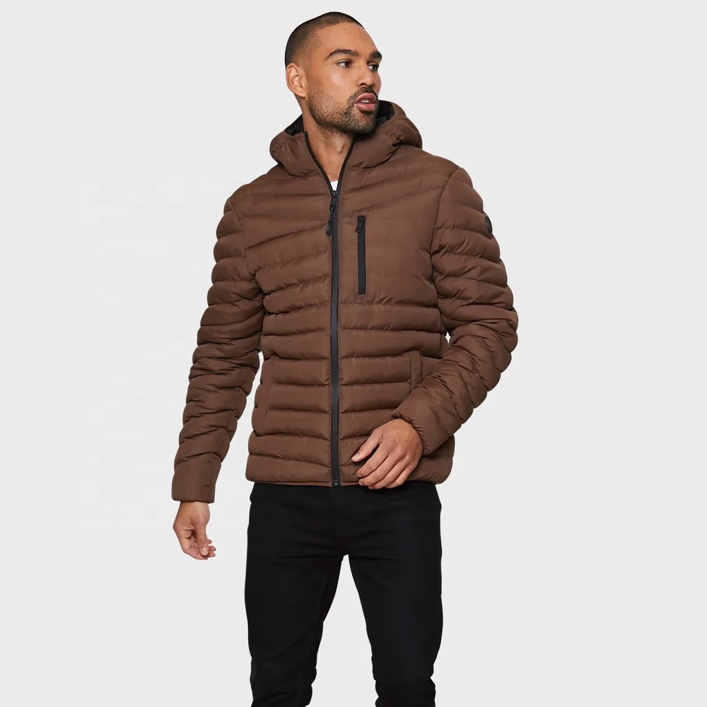 clothing manufacturers custom men's jackets puffer jacket For Streetwear With Best Quality Fabric