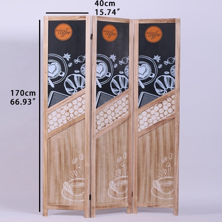 Bamboo Wooden Decorative Folding Wrought Iron Room Divider Movable Partition Wall Panels System Screens Room Dividers for Home