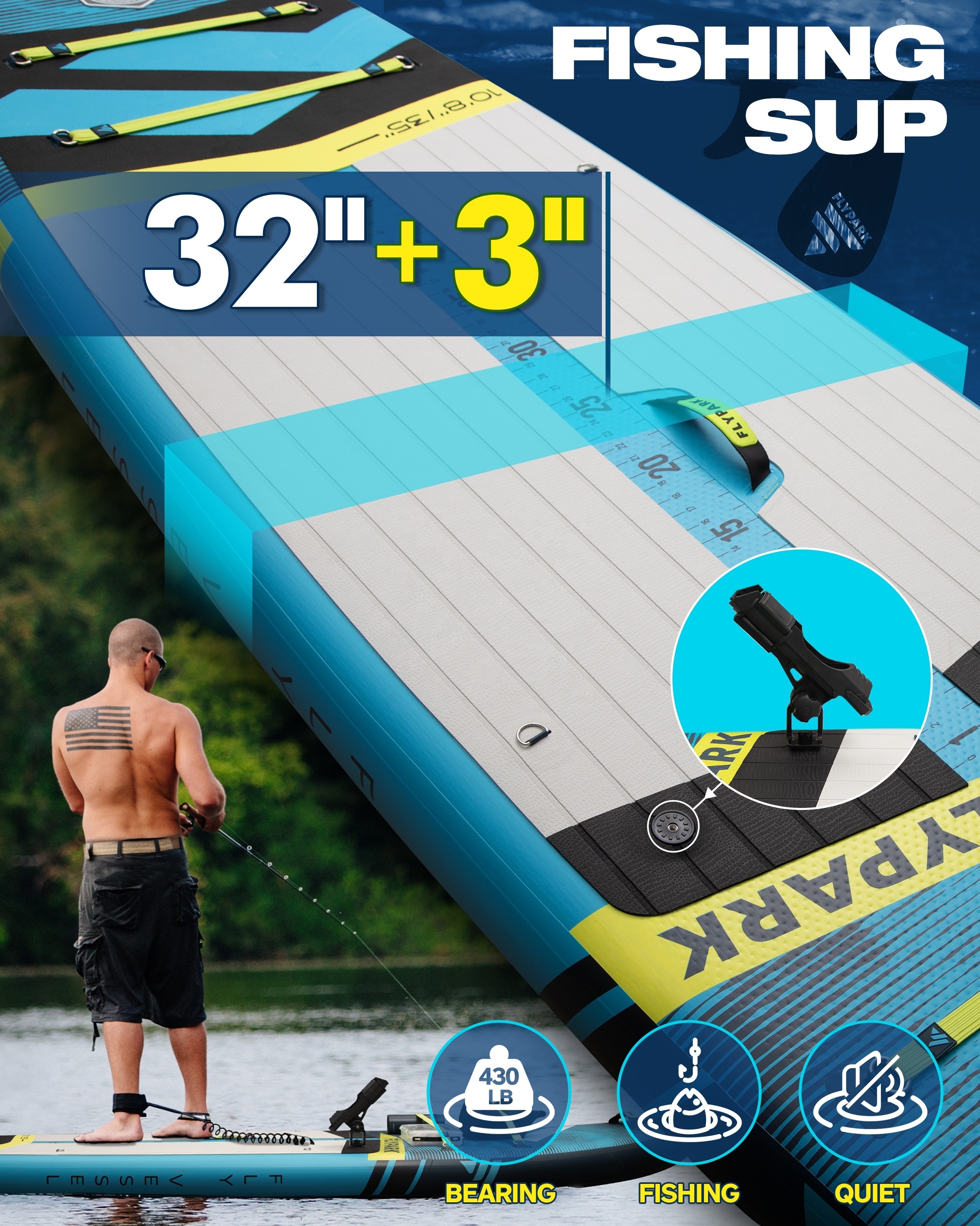 Drop stitch sup board inflatable 10'8