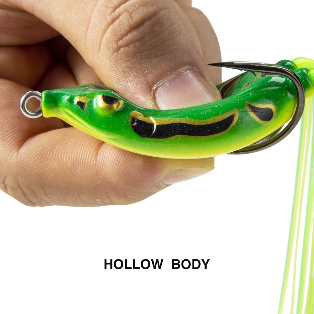 freshwater fishing lures frogs frog bait artificial soft pvc bait fishing bait rubber frog