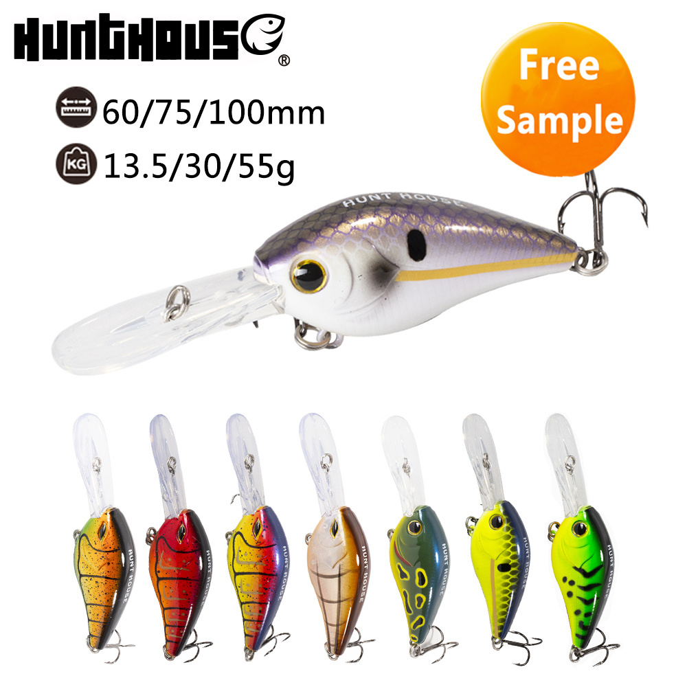 Hunthouse japan 3d eyes fishing lures crankbait fishing lure 70mm crankbait