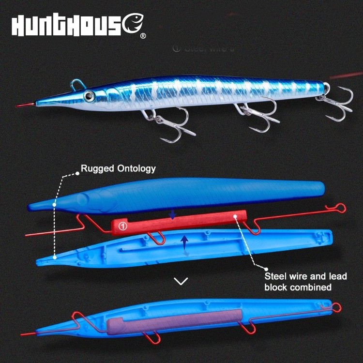 hunthouse floating custom lures wholesale bulk 3D eyes fishing crankbait