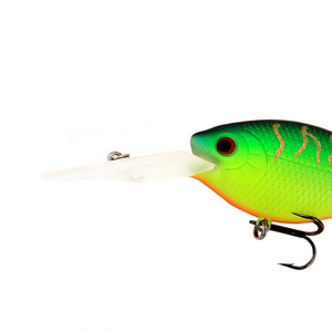 hunthouse floating custom lures wholesale bulk 3D eyes fishing crankbait